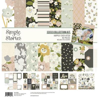 Simple Stories Happily Ever After Designpapier - Collection Kit